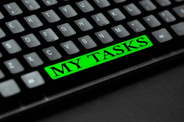 Görevlerimi sunan metin başlığı. Belirli bir süre içinde sık sık bitirilmesi gereken bir iş sözcüğü Hızlı Yazma Dersleri ve İpuçları, Klavye Doğruluğunun Geliştirilmesi