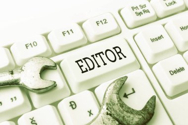 İlham Editörü 'nü gösteren metin. Metin Daktilo Aygıtı Kullanım Kılavuzu, Posta Ürünleri İncelemesi Çevrimiçi Değerlendirme Hattı 'nın son içeriğini belirleyen iş konseptinden sorumlu kişi