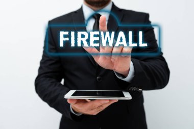 El yazısı Firewall. İş fikri ağ veya sistemi güvenlik duvarına izinsiz erişimden korur Yeni Teknoloji Fikirleri sunar Teknolojik Gelişmeyi Tartışır