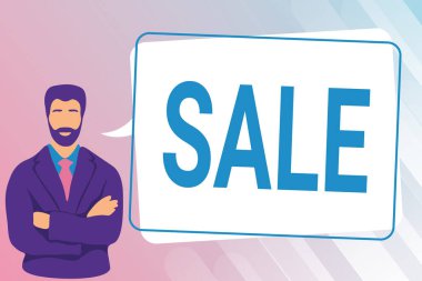 El yazısı indirimi. İnternet Konsepti etkinliği ürünleri indirime sokuyor. Kara Cuma Adamı Elle Çizim Yapıyor Konuşma Baloncuğu Mesajıyla Duruyor.