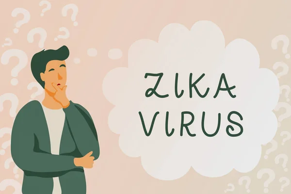 Inspiráló szöveg Zika Virus. Koncepció jelentése által okozott vírus által közvetített elsősorban Aedes szúnyogok Bejegyzés Social Media Account, Gépelés és naplózás Daily Journal bejegyzés — Stock Fotó