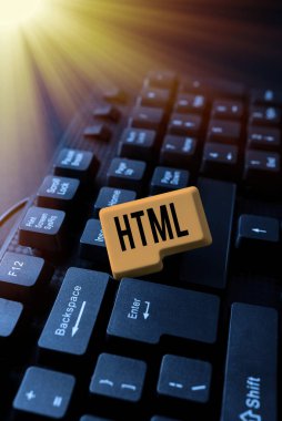 Metin Html gösterimi yazılıyor. İş yaklaşımı Lingua Franca 'ya Dünya Çapında İnternet Bağlantısı hakkında hipermetin yayınlamak, İnternet' te Tanışmalar yapmak için