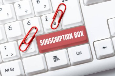 Üyelik Kutusunu gösteren metin işareti. Tıklandığında konsept anlamı düğmesi site Daktilo Ürün Malzemeleri, Sunum Yükseltilmiş Klavye hakkında haber ya da video alacaktır