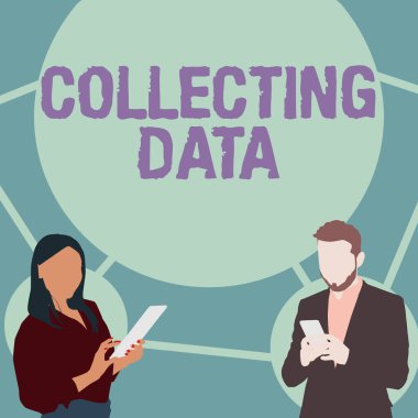 El yazısı veri toplama metni. İş yaklaşımı Toplama ve ilgili değişkenler hakkında bilgi ölçme Ortaklar Akıllı Telefonlar Kullanarak Fikir Aramakla meşgul.