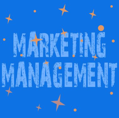 El yazısı Metin Pazarlama Yönetimi. İş yaklaşımı, çeşitli şekil ve renklere sahip yeni bir Ürün veya Hizmet Hattı Tanıtımı Geliştirin.