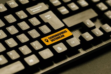 Coronavirus Salgını metni yazılıyor. Yeni keşfedilen COVID19 Yazım Yönetmeliği ve Malzeme Listeleri Çevrimiçi Gıda Bloğu Yapımının yol açtığı bulaşıcı hastalıklar için kelime