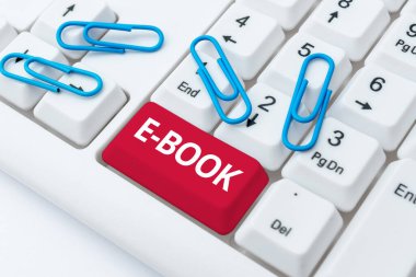 E Kitabı 'nı göster. Bilgisayar ya da tablet okuyabilen, Yeni Sosyal Medya İçeriği gönderebilen ve Çevrimiçi Günlük Sayfası Oluşturabilen basılı kitabın elektronik sürümü anlamına gelen kavram