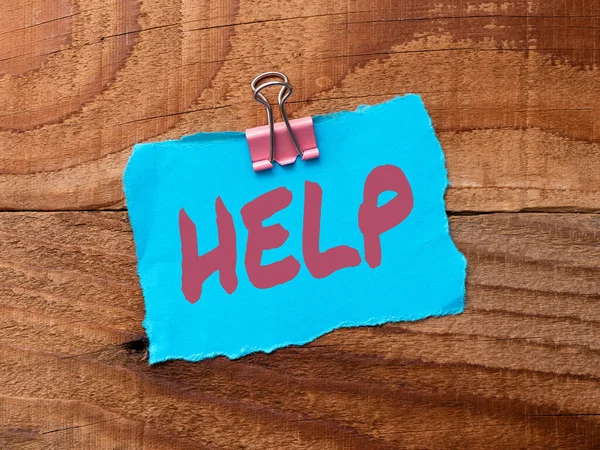 El yazısı işareti Yardım et. Birine bir şey yapması için yardım etme eylemi üzerine yazılmış Renkli Perspektif Olumlu Yaratıcı Düşünce Fikirleri ve İlhamlar