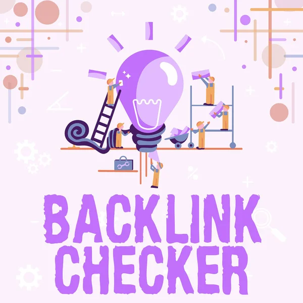 배경 링크 체커 (Backlink Checker) 가 표시되어 있다. 사업 전시에서는 경쟁자들에게 가장 가치있는 것들을 찾을 수있습니다. 그리고 더 나은 결과를 위해 함께 일하는 추상적 인 패턴, 그룹 노력의 개념 — 스톡 사진