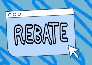 İadeyi sunan metin başlığı. Fare imleci ile Renkli Web Sayfası Tarayıcı Çizimi Özel bir tanıtımla nişanlandığınızda alabileceğiniz büyük ödüller için bir sözcük.