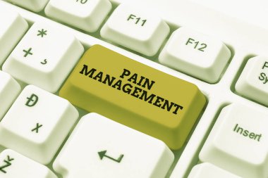 El yazısı İşareti Ağrı Yönetimi. İlginç Çevrimiçi Konular Yazma, Daktilo Ofisi Bildirimleri, Disiplinler Arası Bir yaklaşım uygulayan bir tıp dalı için sözcük