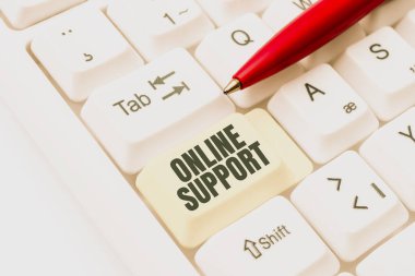 Çevrimiçi Desteği gösteren metin işareti. Elektronik etkileşimlerinden dolayı Yardımcı Müşterilere Yazılan Sözcük Çevrimiçi Üye İsim Listeleri, Yeni Çalışma Kağıdı Dosyaları Oluşturuluyor