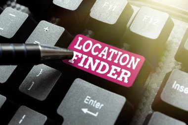 İlham veren konum bulucuyu gösteren metin. İş Genel Görünümü Seçili bir yerin adresini bulmak için bir hizmet Bilgisayar Programlama Hizmetleri Oluşturmak, Yeni Çalışma Kağıdı Veri Yazmak