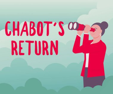 El yazısı işareti Chabot S Dönüş. Kavramsal fotoğraf, konuşmanın geri dönüşü, işitsel ya da metinsel metot - 42514