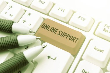 El yazısı metin Çevrimiçi Desteği. Yeni İnteraktif Web Sitesi Geliştirme, Programlama Kodları Düzenleme ve Elektronik Etkileşimi için Yardımcı Müşterilere Yazılan Sözcük