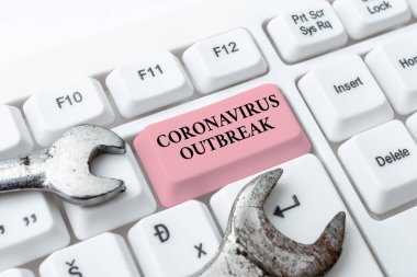 Kavramsal Coronavirus Salgını. Yeni keşfedilen COVID19 'un yol açtığı iş yaklaşımı bulaşıcı hastalıklar Yeni Programlama Kılavuzu, Yazım Programı Kaynak Kodları