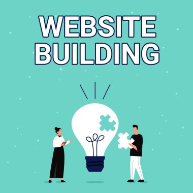 Web sitesi binasını sunan metin başlığı. İş dünyası tanıtım sitesi, müşterilerin Yetenek Geliştirme için Yeni Harika Fikirler Bulma İllüstrasyonuna ihtiyaçları olduğu üzere inşa edildi.