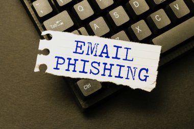 Kavramsal başlık Email Phishing. Yeni Eğitim Ders Kitabı Yazan, Eski Deneme Çevrimiçi Yeniden Yazmayı Özetleyen kötü amaçlı yazılım dağıtan web sitelerine bağlanabilecek e- postalar üzerine yazılmış sözcük