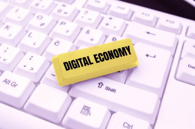 El yazısı metni Dijital Ekonomi. Dünya çapında ekonomik faaliyetler ve teknolojiler ağı için kelime Yazma Dersi Rehberi, Yeni Çevrimiçi Kılavuzlar Yeniden Yazılıyor