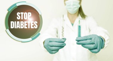 Stop Diabetes 'i sunan metin başlığı. Kan Şekeri Seviyesi Üzerine Yazılan Kelime Virüs Aşılama Klinik Deneyleri için Yeni Aşı Testi İnsülin Enjeksiyonu Testi 'nin normalden daha yüksek.