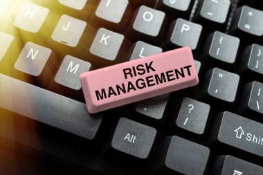 Kavramsal Görünüm Risk Yönetimi. İşletme Yazma Bitiş Kullanıcı Lisansı Anlaşması 'na yönelik gelecekteki tehditleri değerlendiren ve kontrol eden iş konsepti, Yeni Ağ Parolası Yazıyor