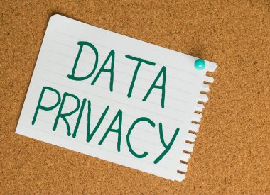 Veri Mahremiyeti 'ni göster. İş genel bakış İnternet güvenliği ve internet sitesinin dijital koruması veya ana sayfa Okul Malzemeleri, Öğretim Koleksiyonları, Yazma Araçları,