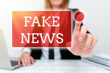 Sahte Haber metni yazılıyor. İş fikri yanlış bilgi, otantik haber Açıklama Şirketi Sorunu, Soyut İhtilaf Sağlama Çözümleri adı altında yayınlandı