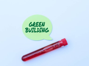 Yeşil Bina 'yı temsil eden metin başlığı. Virüs Önleme ve Planlama Tıbbi Prosedürleri İçin Çevreye Yönelik Araştırmalar Notları