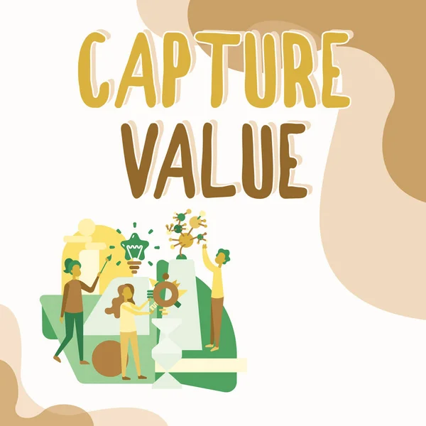 Χειρόγραφο σύμβολο Capture Value. Internet Concept Customer Relationship Ικανοποίηση Ανάγκες Brand Strength Διατήρηση Τρεις Συμμαχίες Εικονογράφηση Εξάσκηση Χειροτεχνίας Μαζί. — Φωτογραφία Αρχείου