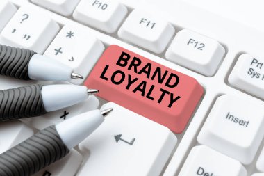Brand Sadakatini gösteren bir tabela. Tekrarlanan Satın Alma Üzerine Yazılan Sözcük Büyükelçisi Patronage Favori Güvenilir Daktilo Programı Açıklamaları, Yeni E- posta Adresi Oluşturuluyor