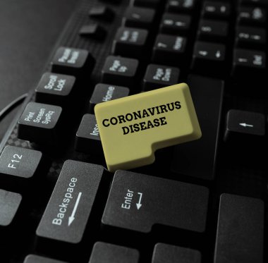 Coronavirus Hastalığı belirtileri. Yeni bir gizem romanı yazan SARSCoV2 virüsünün yol açtığı hastalık olarak tanımlanan iş genel görünümü, Çevrimiçi Sosyal medyada Post Oluşturuyor