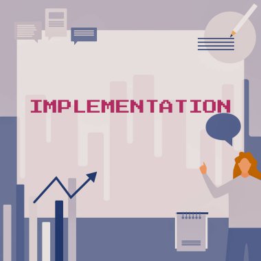 Metin Uygulaması gösterimi yazılıyor. İş dünyası tanıtımı. Etkin ve etkili bir iş kadını olma süreci. Sıradan Ayakta Durma Çizelgeleri ve Yeni Harika Fikirler..