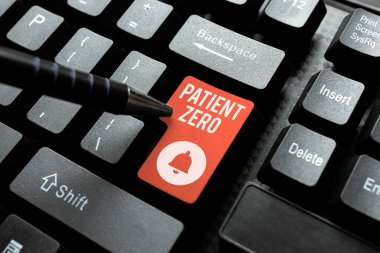 Kavramsal gösterim Hasta Sıfır. Yeni Antivirüs Programı Yazan, İnternet Virüsü Listeleri Yazan, Yüksek Bulaşıcı Hastalıkların Birincil Hastalık Taşıyıcısı
