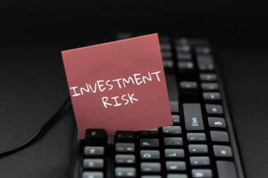 El yazısı metni Yatırım Riski. İnternet Konsepti, Daktilo Programı Zamanlaması, Yeniden Yazma ve Hata Ayıklama Programı Dizisi Kodları 'na göre potansiyel finansal kayıp olasılığıdır