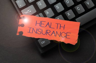 Kavramsal Sağlık Sigortası. Sigorta kapsamındaki Daktilo Programı Betiği 'nin tıbbi giderlerinin finansmanı için iş yaklaşım sistemi, Yeni Çevrimiçi Günlük İndirme