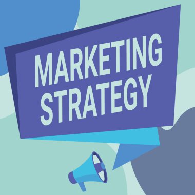 Pazarlama Stratejisini göster. İnternet Kavram Eylem Planı, ürün tanıtımı ve satışı için tasarlandı. Megafon Çizimi Chat Kutusuna Konuşma Duyuru Yapıyor.