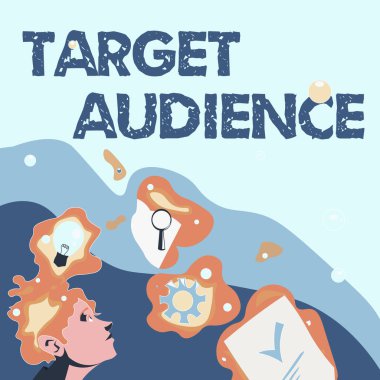 Hedef Seyirciyi Gösteren İmza. Yeni İnanılmaz Fikirlerle Gelen Bir Adamın İllüzyonu 'yla ilgilenmesi beklenen kavramsal fotoğraf.