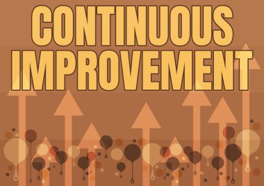 El yazısı metni sürekli geliştirme. İnternet Konsepti, Gökyüzüne doğru süzülen Uzun Okların İllüstrasyonu 'nda zamanla küçük tutarlı gelişmeler kaydediyor.