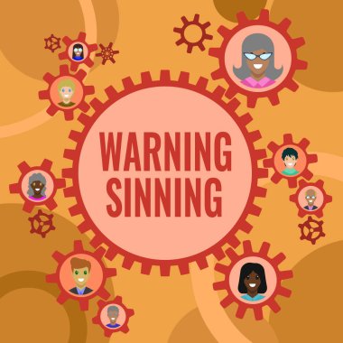 İlham, Uyarı Günahı 'nı gösteriyor. İş fikri, yasaları çiğnediğine inanılan eylemi durdurur. Meslektaşlar Takım Çalışmasının Tanımını Gösteren İç Çarklar Sunar