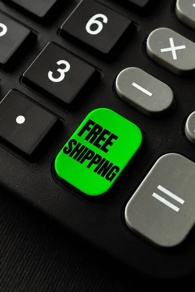Writing displaying text Free Shipping. Conceptual photo retailing strategy primarily used to attract more customers Computer Engineering Concept, Abstract Repairing Broken Keyboard