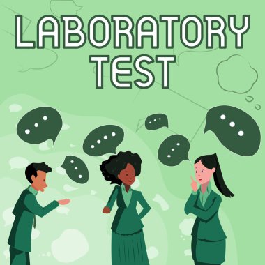 İşaret Laboratuvarı Testi 'ni gösteren ilham. 