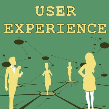 Metin Kullanıcı Deneyimi gösterimi yazılıyor. İnternet sitesini kullanmak için kullanılan sözcük. Özellikle de Zeminde Düşünen Ayrı Düşünen Birkaç Takım Üyesini kullanmanın ne kadar hoş olduğu açısından..