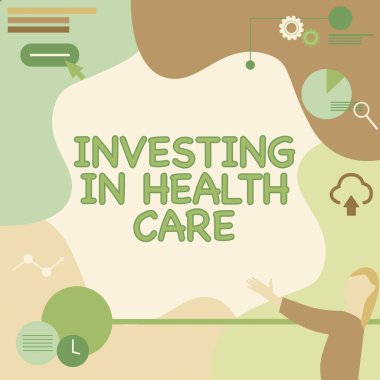 El yazısı tabelası, Yatırım Sağlık Hizmetleri. İnternet Konsepti Sağlık Sigortası Yatırımlarında Uzaktan Kumanda Projektörü Uzaktan Kumandası Sunar: