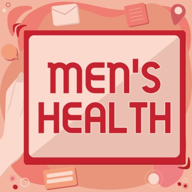 Erkeklerin Sağlığına İlham Veren Metin. Tarayıcı Geçmişini Silen, Çevrimiçi Dosyaları Düzenleyen, Özelleştiren Erkeklerin Fiziksel ve Zihinsel Sağlığının Tam Durumu İş Konsepti.