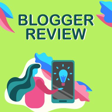 Blogger Review sunan metin başlığı. İş yaklaşımı, 