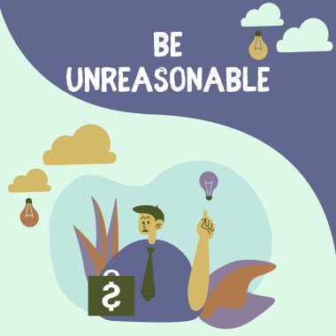 İlham göstergesi mantıksız ol. İş fikri, pratik gerçeklere uygun davranmıyor. Parkta oturan, balon patlatan, yeni fikirler üreten bir adam..