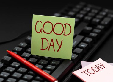 El yazısı. İyi günler. Büyük havanın tadını çıkarmak, eski fikirleri kopyalamak, yeni fikirler yaratmak, yazılı notları transfer etmek...