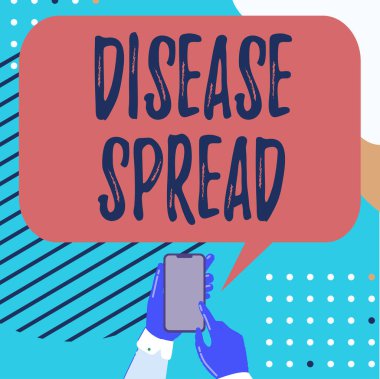 Hastalık Yayılmasını gösteren metin başlığı. Bir viral ajanın bir kişi aracılığı ile doğrudan iş fikri Mobil kişi aracılığı ile aktarılması Paylaşımcı Pozitif Yorumlar ve İyi Konuşma Baloncuğu