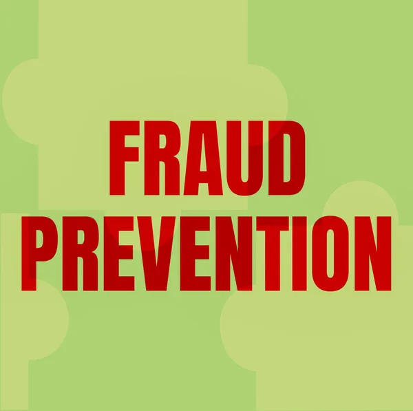 Handwriting text Fraud Prevention. Business concept to secure the enterprise and its processes against hoax Line Illustrated Backgrounds With Various Shapes And Colours.