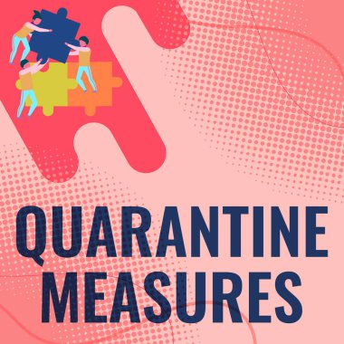 Kavramsal Karantina Ölçüleri. İnternet Konsepti Güvenlik Prosedürü, hastalığın bulaşmasını önlemek için Ekip Yapboz Parçalarının birbirlerine sorunu çözmede yardım etmelerini engelliyor.